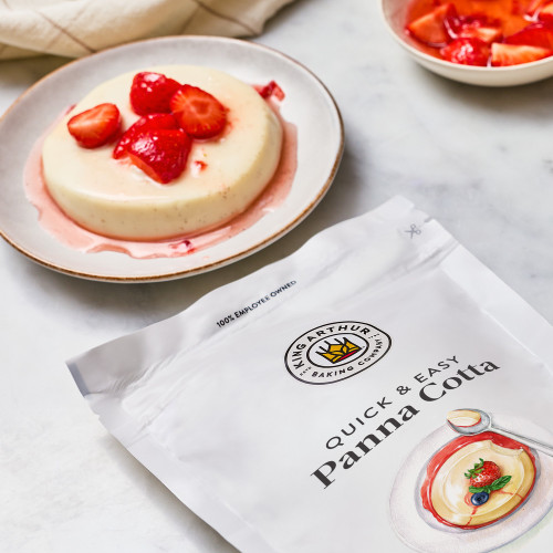 Panna Cotta made with Quick-and-Easy Panna Cotta Mix