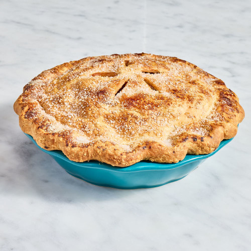Apple pie in the Ceramic Pie Pan