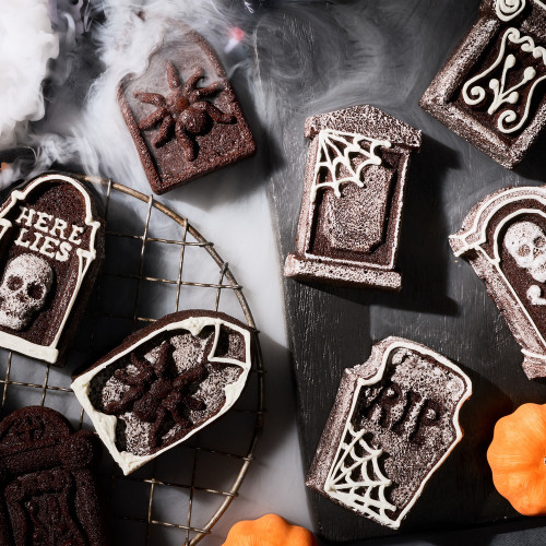 Cakes made with Tombstone Cakelette Pan