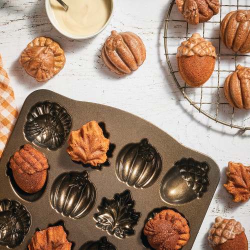 Pumpkin Spice Donut and Autumn Cakelette Pan Set