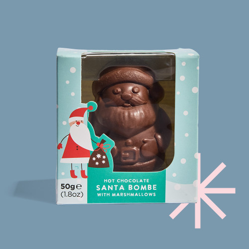 Cocoba Hot Chocolate Santa Bombe