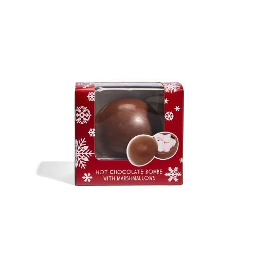 Hot Chocolate Bombe with Marshmallows