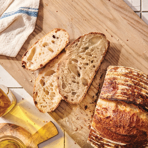 Vermont sourdough bread made with Brod & Taylor Artisan Bread Baking Set