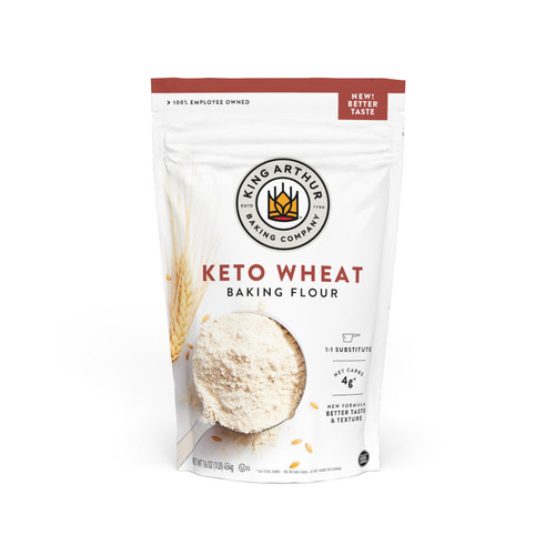 Keto Wheat Flour front of packaging