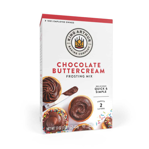 Chocolate Buttercream Frosting Mix package