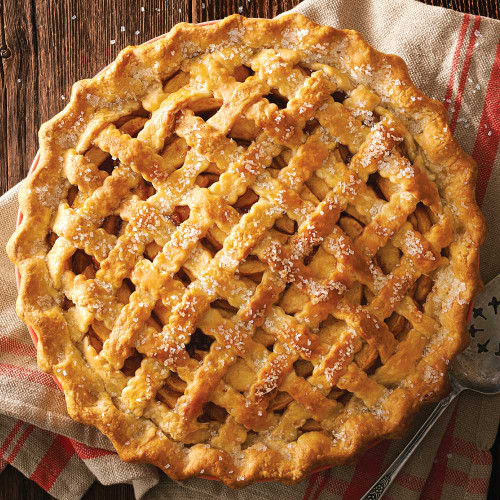 Apple pie made with Pastry Flour Blend