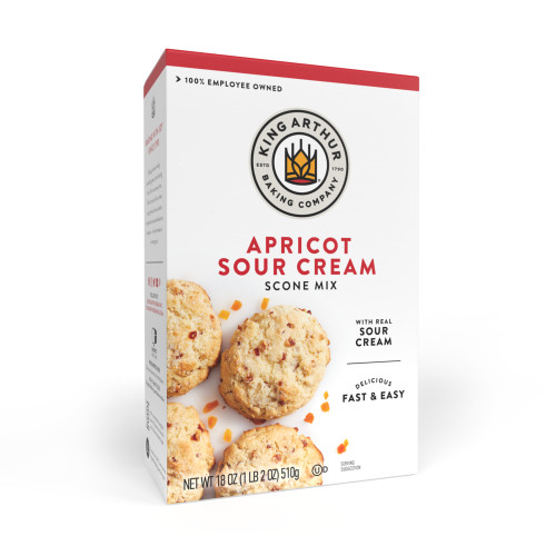 Apricot Sour Cream Scone Mix packaging