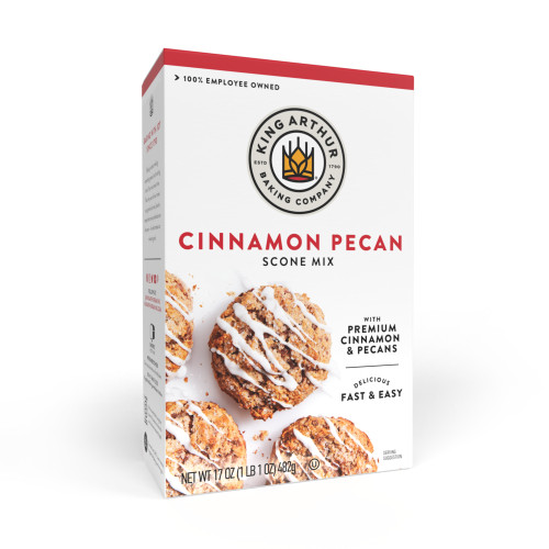 Cinnamon-Pecan Scone Mix packaging