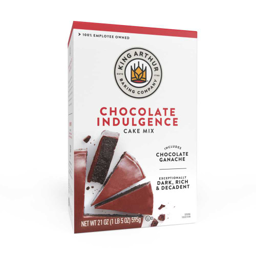 Chocolate Indulgence Cake Mix box