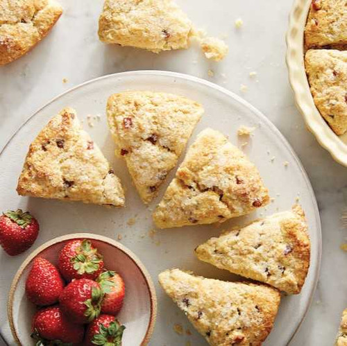 Strawberry scones