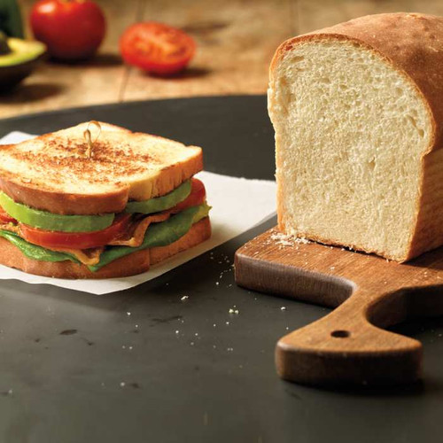 Sandwich bread baked in King Arthur Standard Bread Loaf Pan