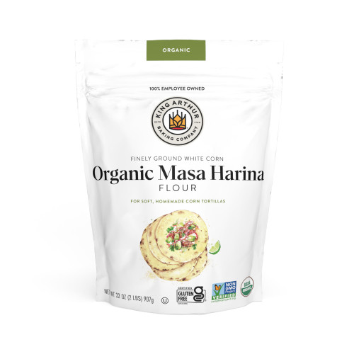 Organic Masa Harina packaging