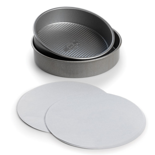 Round Parchment Paper  with round cake pans