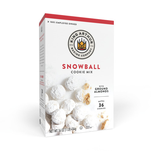Snowball Cookie Mix box
