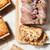 Sour cream fruitcake made in the braided loaf pan