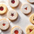 Cardamom Cream Cheese Linzer cookies