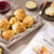 Drop biscuits on a pan made with Buttermilk Biscuit Flour Blend