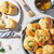 Soft garlic knots made with Pastry Flour Blend