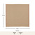 Baker's Couche dimensions