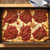 Pizza made in the Detroit-Style Pizza Pan
