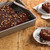 Brownies backing in King Arthur Cake and Brownie Pan