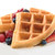 Waffles made with Belgian Waffle Mix