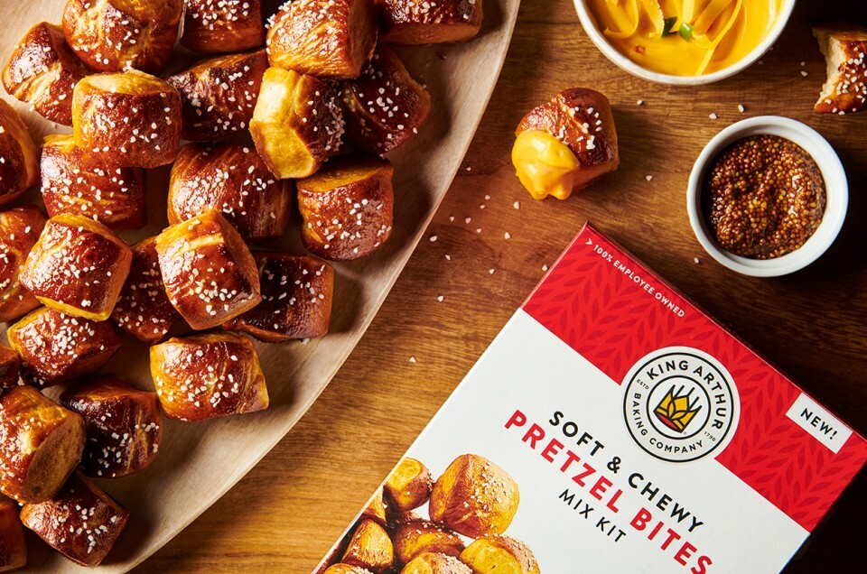 Soft & Chewy Pretzel Bites