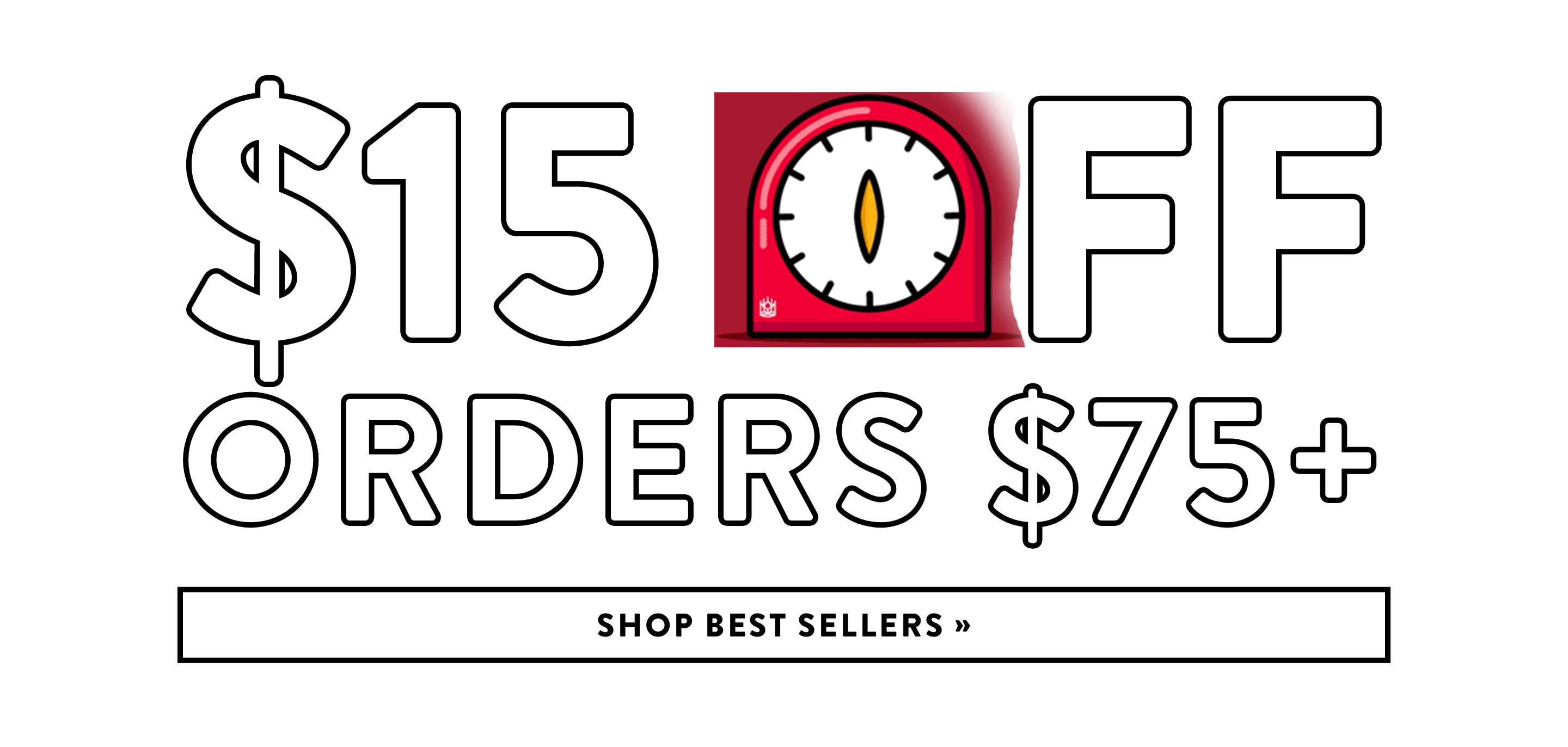 $15 off your $75 order