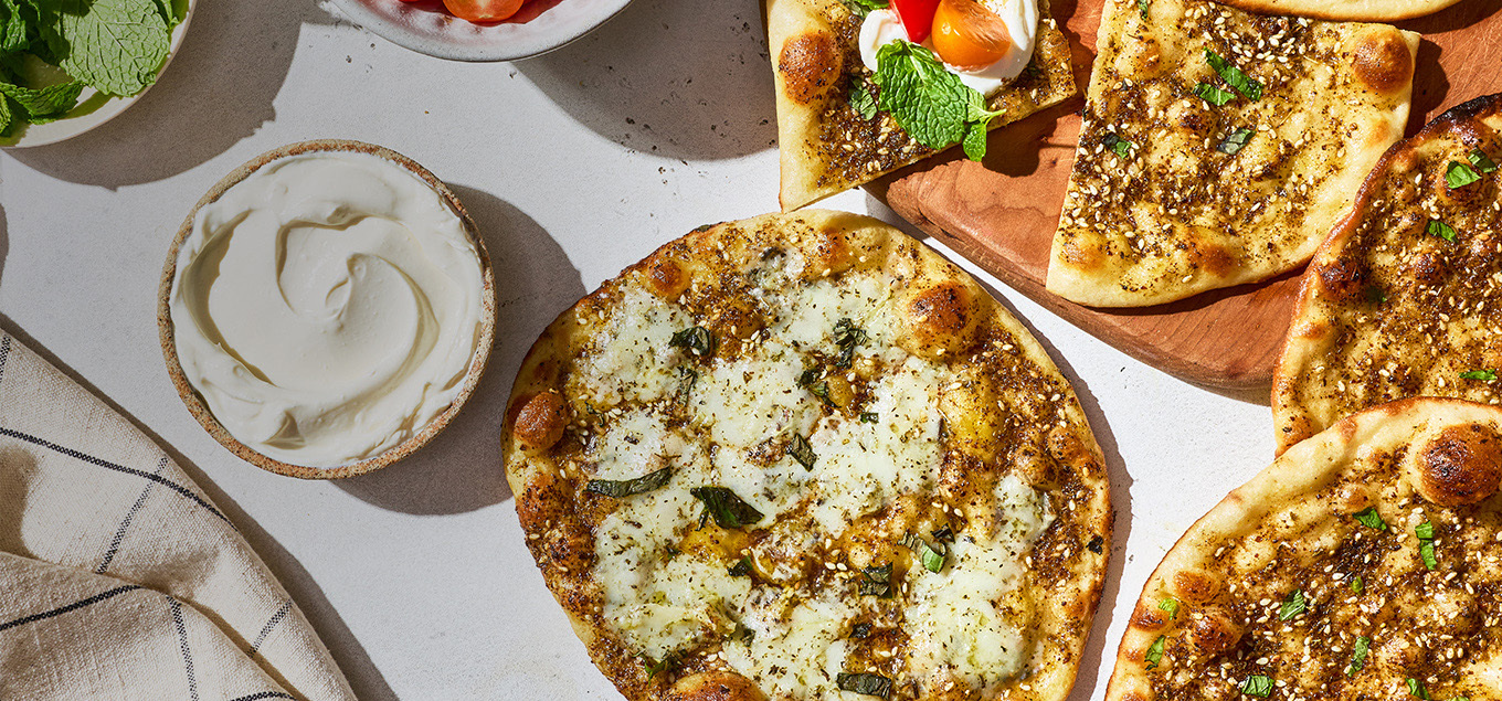 Herb-spiced Za’atar Manakeesh