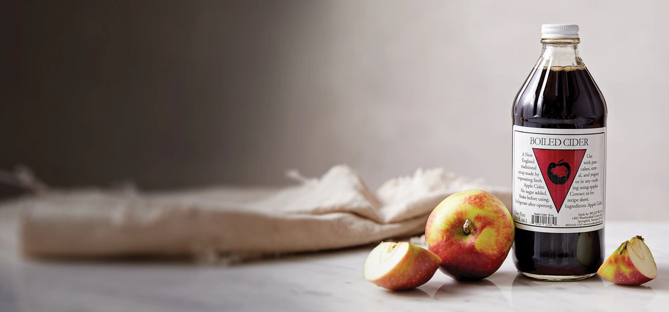 Add deep apple flavor with Vermont Boiled Cider