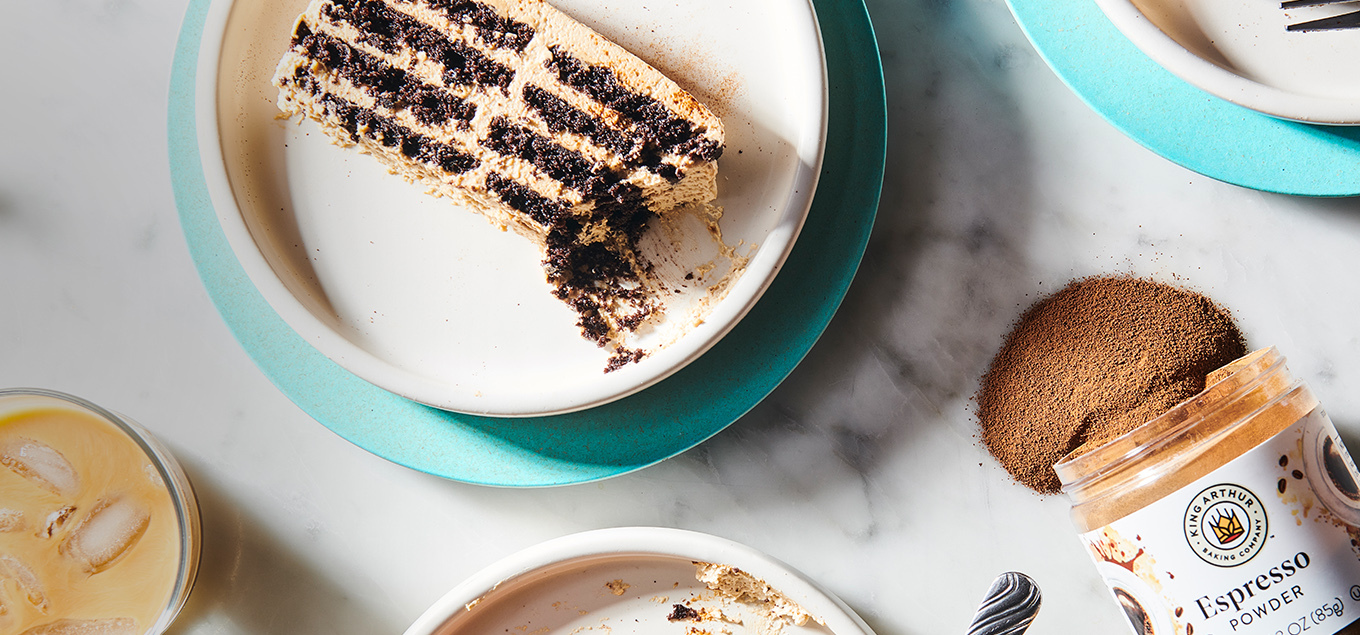 The essentials to make Iced Coffee Icebox Cake