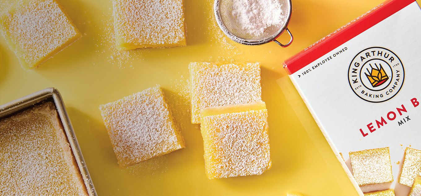 Buy two for the price of one: Lemon Bar Mix!