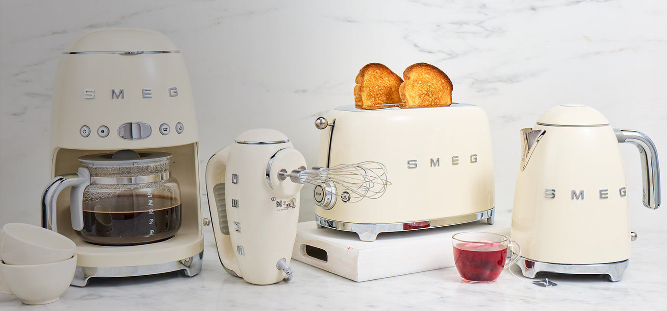 Bring retro style home with SMEG appliances
