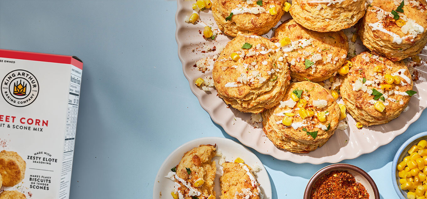 New: Street Corn Biscuit and Scone Mix