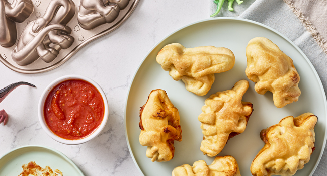 Dinosaur Pizza Bites Kit