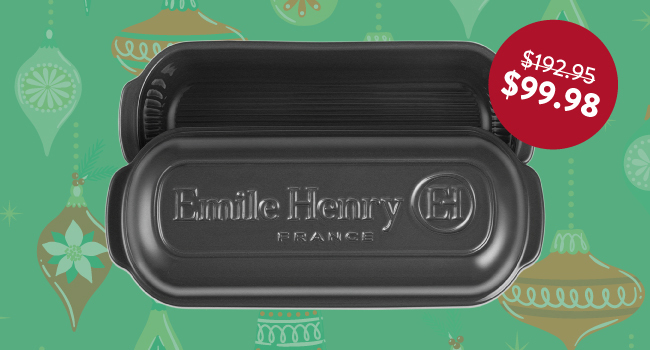 Glazed Long Covered Baker