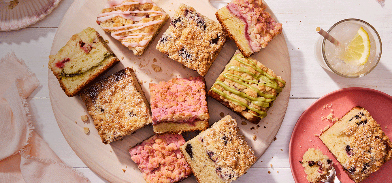 Our berry-filled coffee cake flavors have arrived