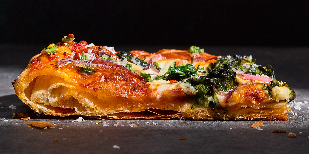 The Winner: Flaky Puff Crust Pizza!