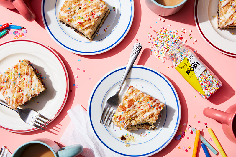 Birthday Cake Coffee Cake