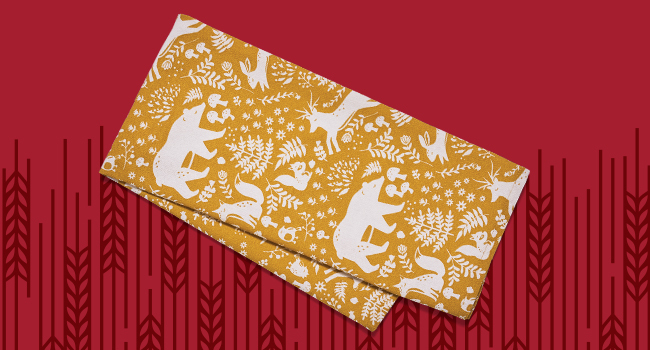 Forest Friends Kitchen Towel