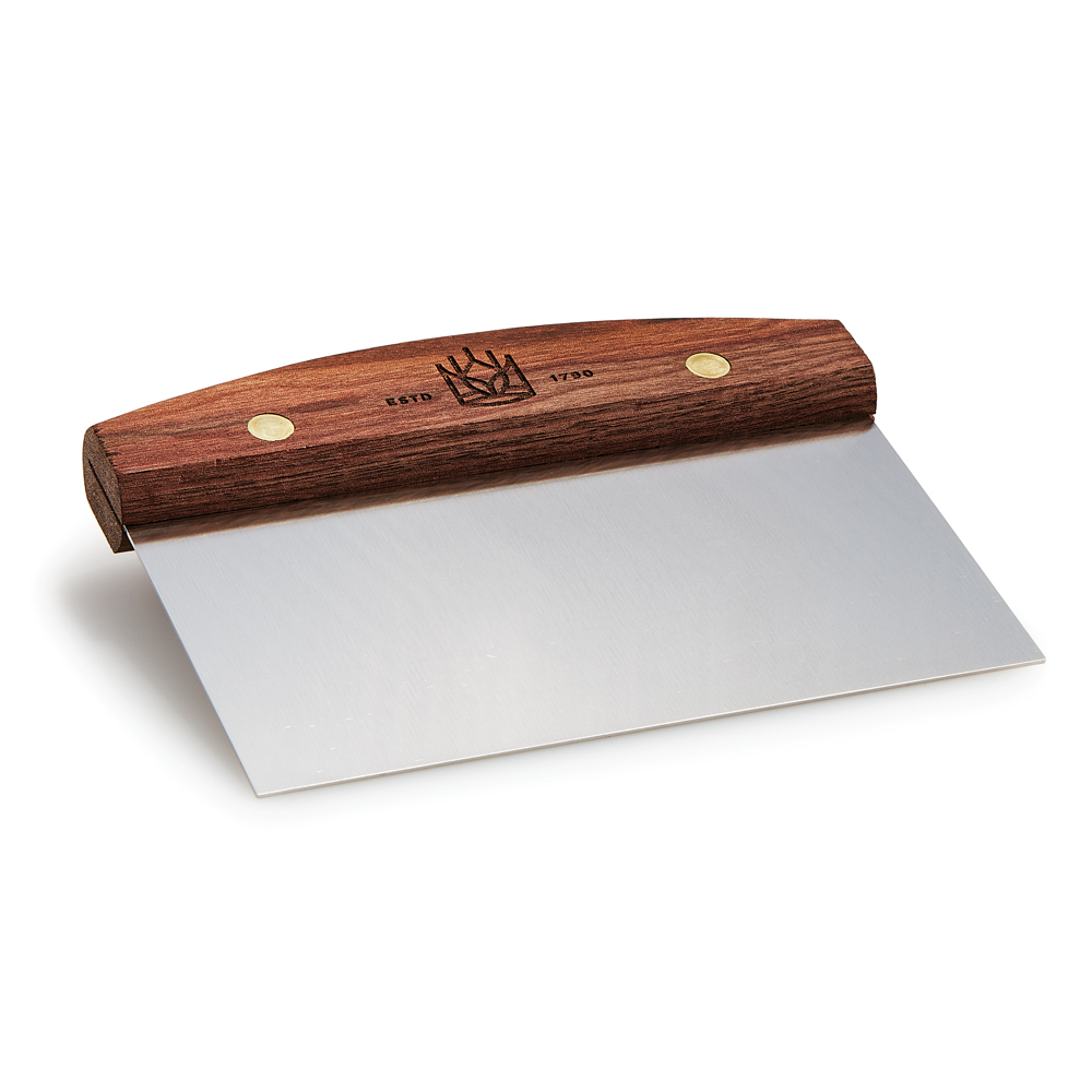 Dough Scraper : Professional Quality Heavy Duty Stainless Steel Bench Knife