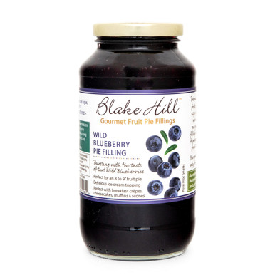 Handcrafted Vermont Wild Blueberry Pie Filling