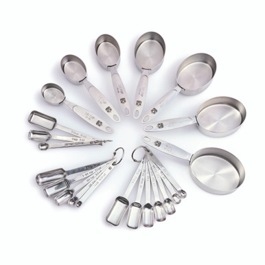 Measuring Cups with Complete Spoon Set
