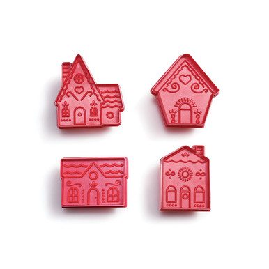 Holiday Village Pop-Out Cookie Cutters - King Arthur Baking Company