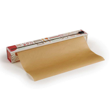 Refillable Parchment Roll and Dispenser
