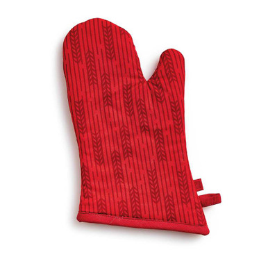 Mini Wheat Stripes Oven Mitt - King Arthur Baking Company