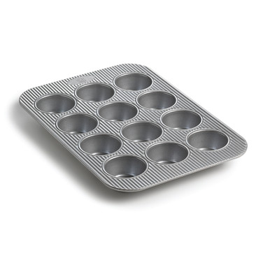 Muffin Pan & Cupcake Pan, 12-Cup, Steel