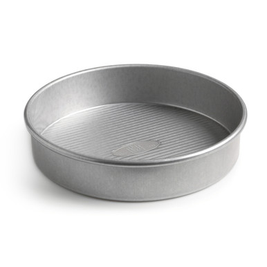 Nordic Ware Round Layer Cake Pan, Silver, 9 x 2