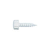 NYLO-TEC 100/Pack White Nylon Head 12 x 1 Sheet Metal Screw In White