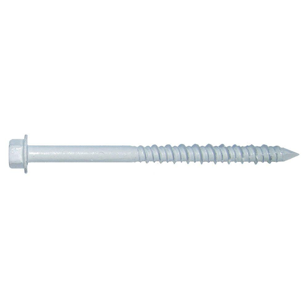 Hex Head (3/8" x 5") White